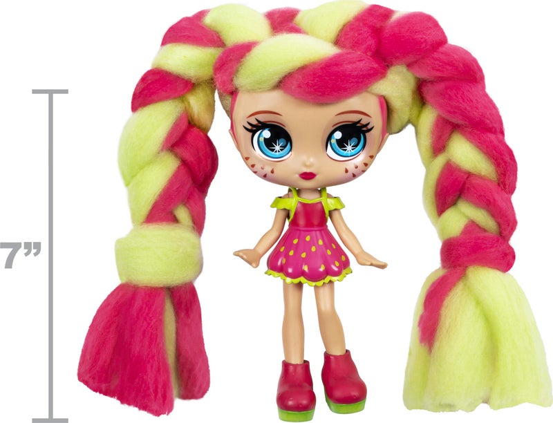 Candylocks, 7-Inch Straw Mary, Sugar Style Deluxe Scented Collectible Doll with Accessories - Image 2